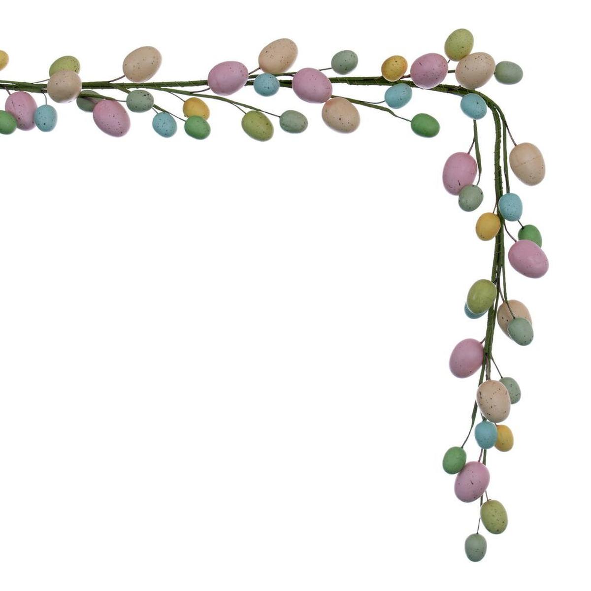 Shop For 52" Artificial Pastel Easter Egg Garland at Michelle's aDOORable Creations