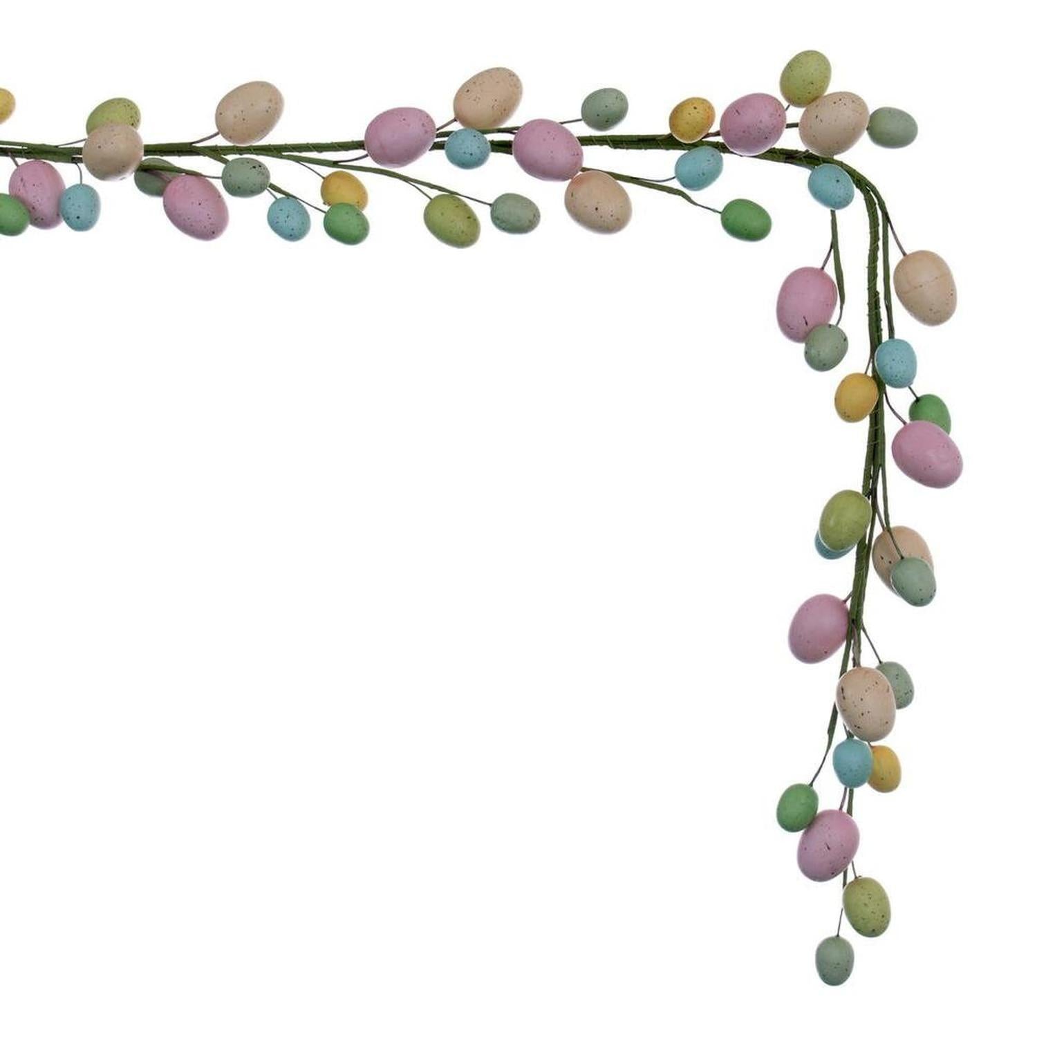 Shop For 52" Artificial Pastel Easter Egg Garland at Michelle's aDOORable Creations