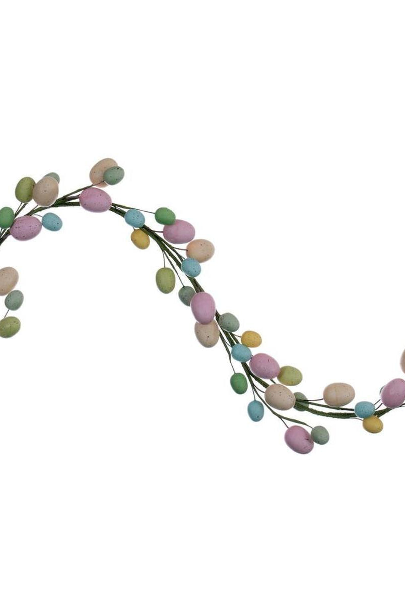 Shop For 52" Artificial Pastel Easter Egg Garland at Michelle's aDOORable Creations