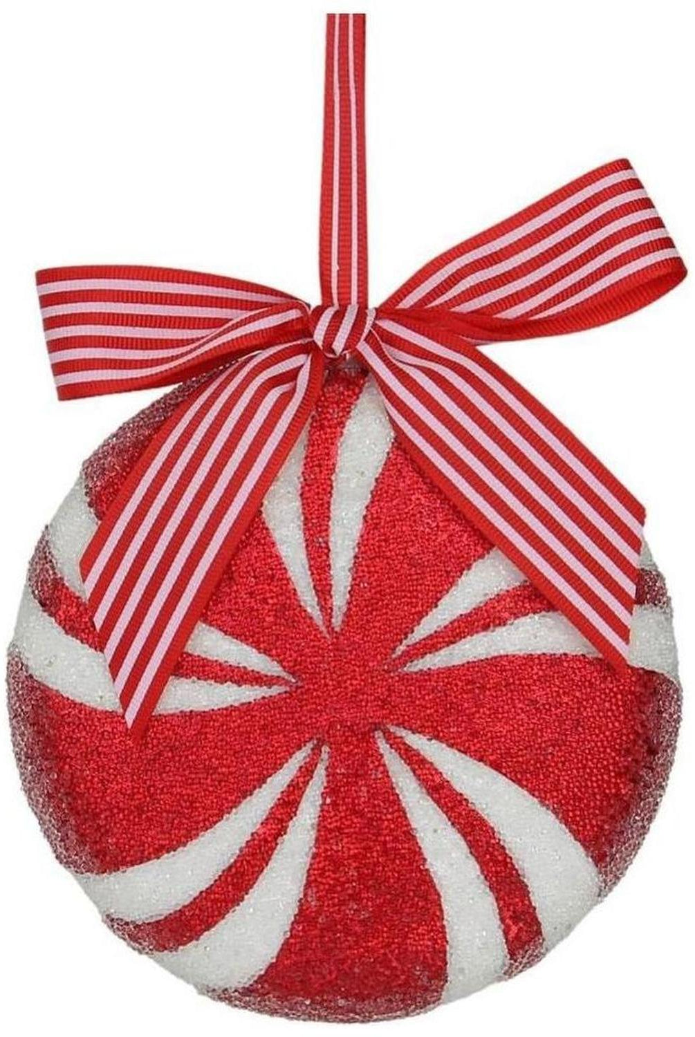 5.5" Peppermint Ornament
