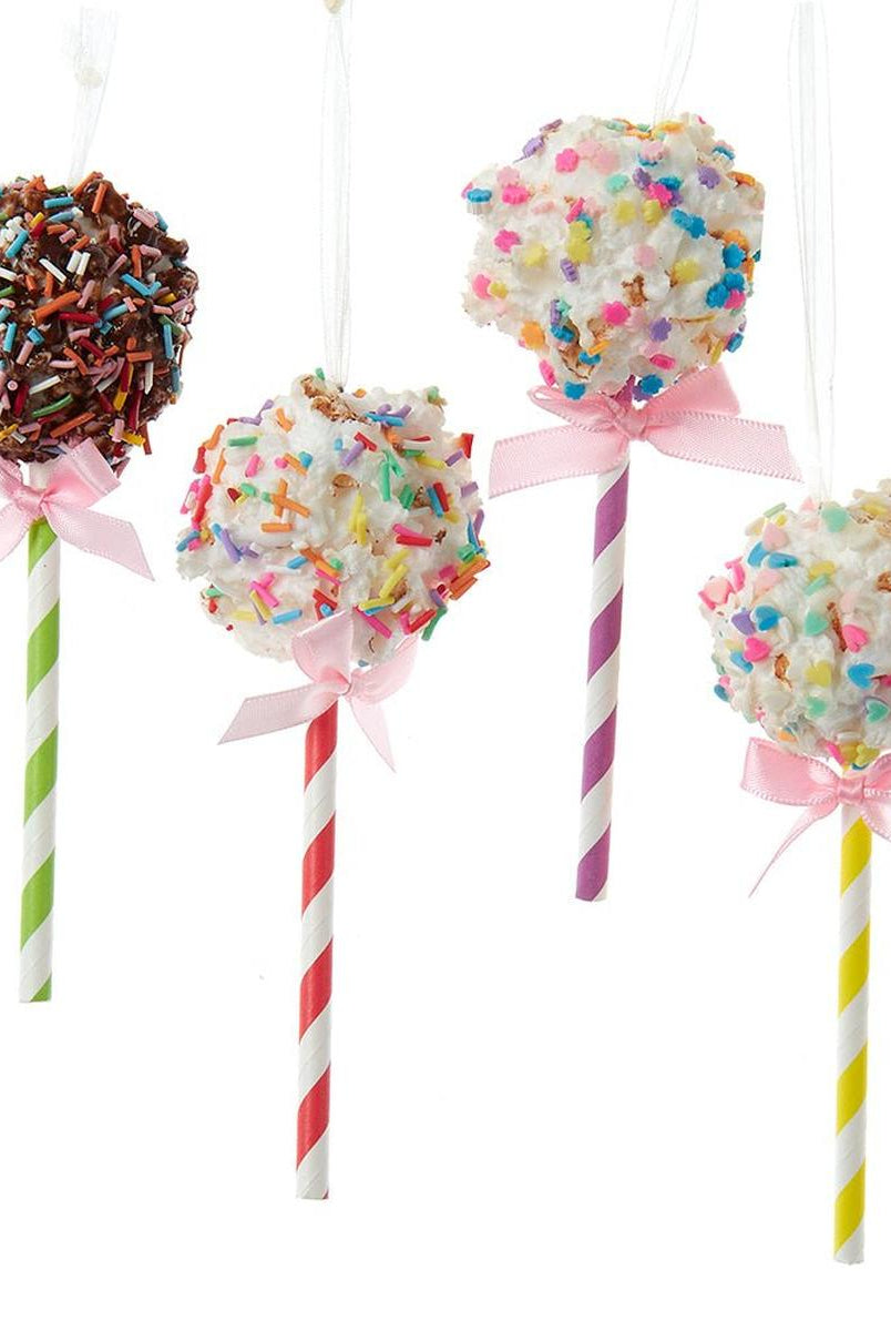 Shop For 5.7" Popcorn Lollipop Ornaments at Michelle's aDOORable Creations