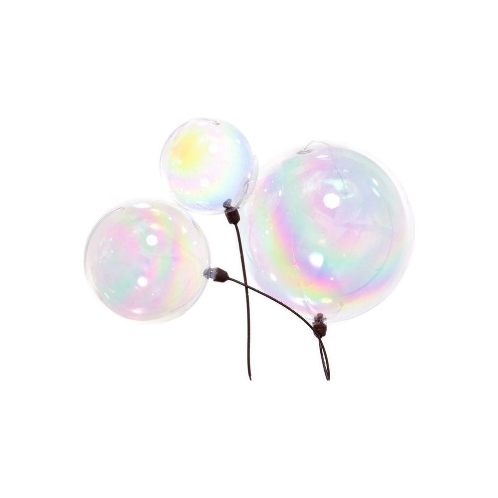 Shop For 6' Clear Iridescent Branch Ball Wire Garland at Michelle's aDOORable Creations