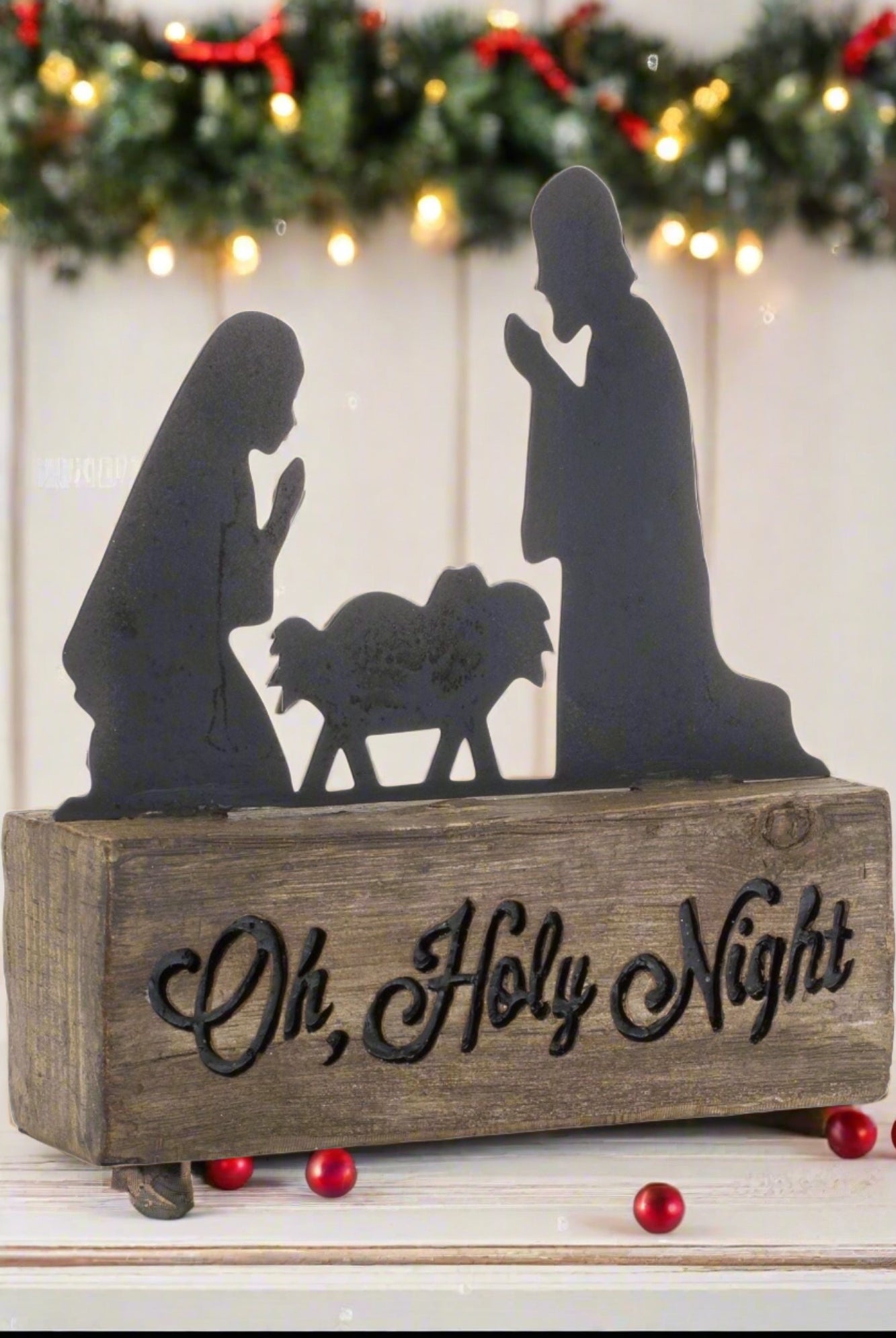 6" Holy Family Figurine - Michelle's aDOORable Creations - Seasonal & Holiday Decorations