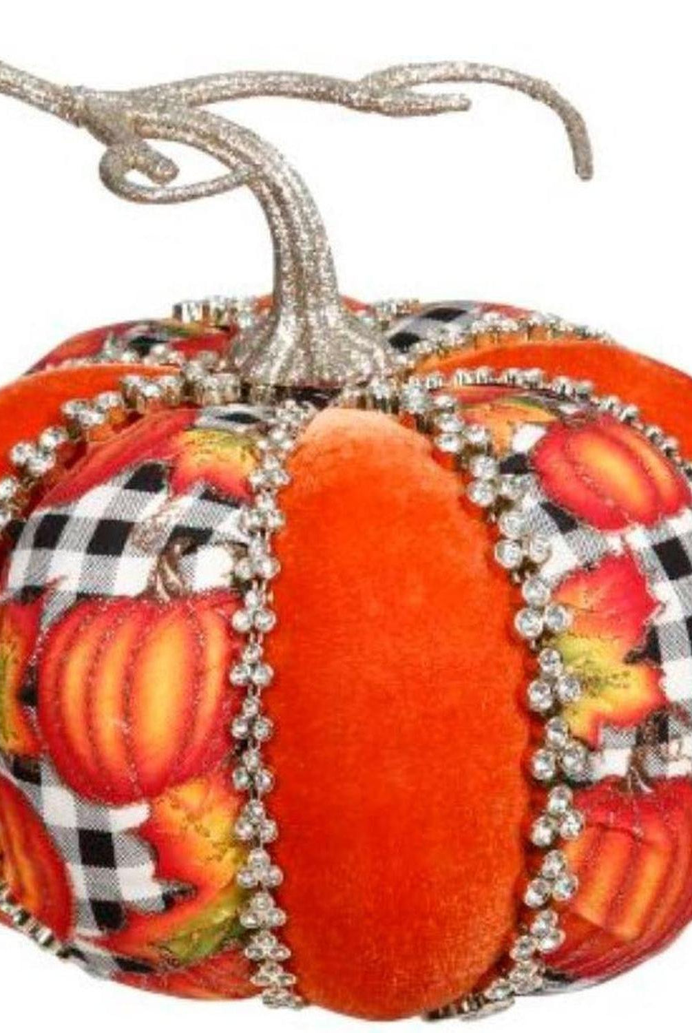Shop For 6" Orange Velvet Pumpkin: Check at Michelle's aDOORable Creations