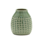 Shop For 6.5"H Green Terra Cotta Container at Michelle's aDOORable Creations