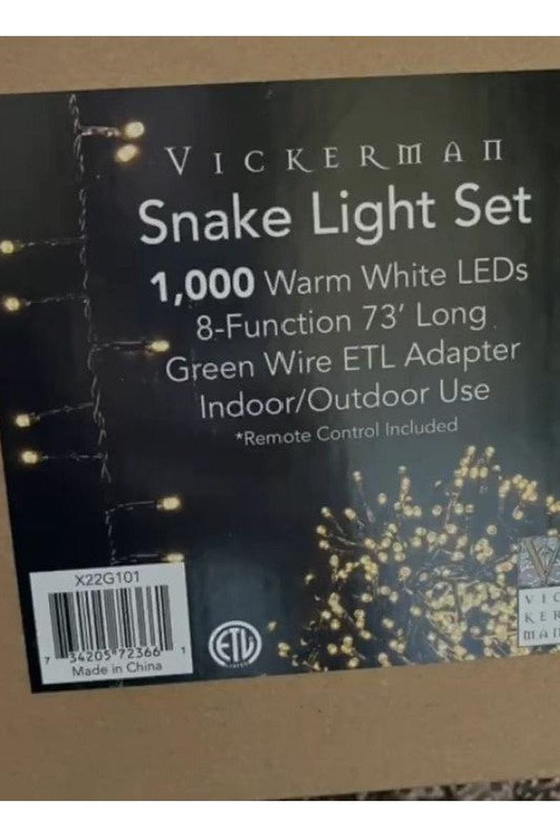 Shop For 73' Green Wire Snake Lights: Mulit Color Lights at Michelle's aDOORable Creations