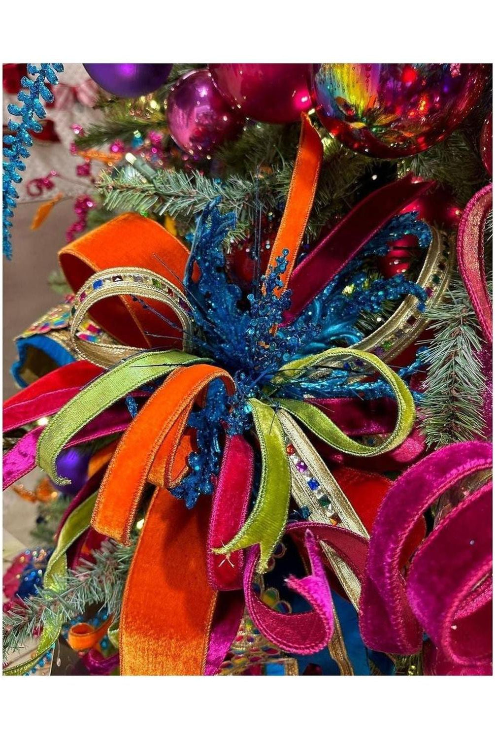 Shop For .75" Velvet Luster Ribbon: Hot Pink (10 Yards) at Michelle's aDOORable Creations