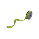 Shop For .75" Velvet Luster Ribbon: Lime Green (10 Yards) at Michelle's aDOORable Creations