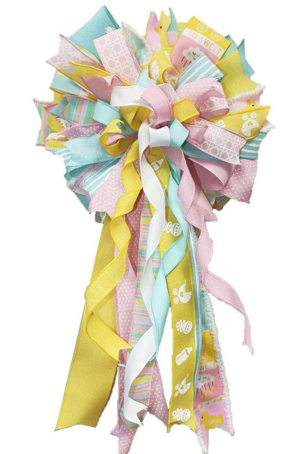 7/8" Diagonal Weave Ribbon: Ice Blue (10 Yard)