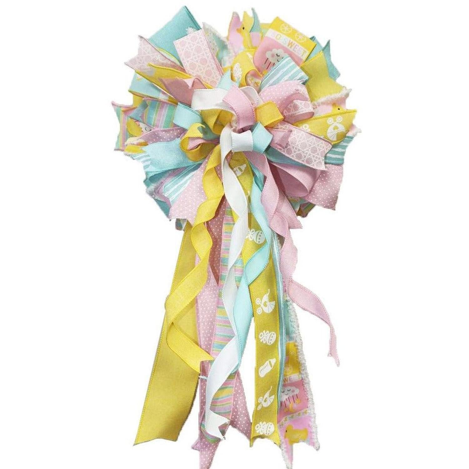 Shop For 7/8" Diagonal Weave Ribbon: Ice Blue (10 Yard) at Michelle's aDOORable Creations