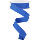 Shop For 7/8" Diagonal Weave Ribbon: Royal Blue (10 Yards) at Michelle's aDOORable Creations