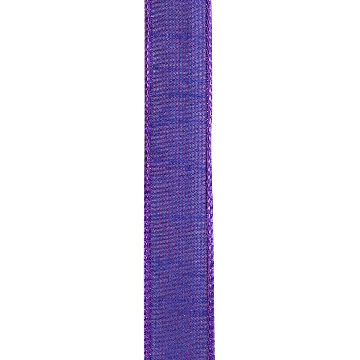 Shop For 7/8" Dupioni Ribbon: Purple (10 Yards) at Michelle's aDOORable Creations