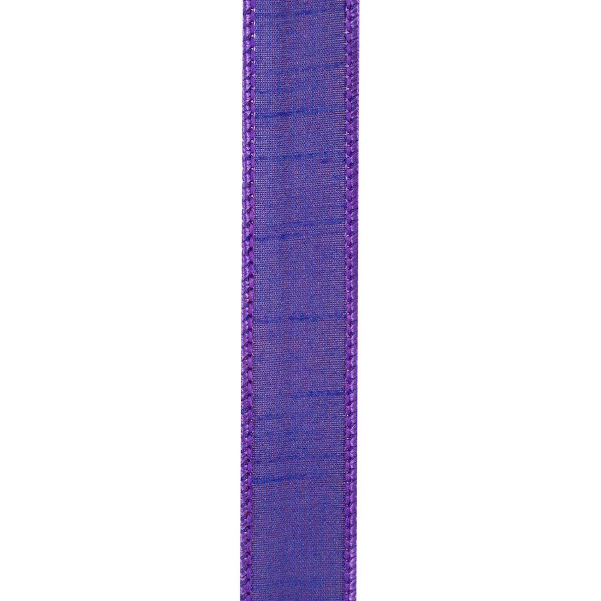 Shop For 7/8" Dupioni Ribbon: Purple (10 Yards) at Michelle's aDOORable Creations