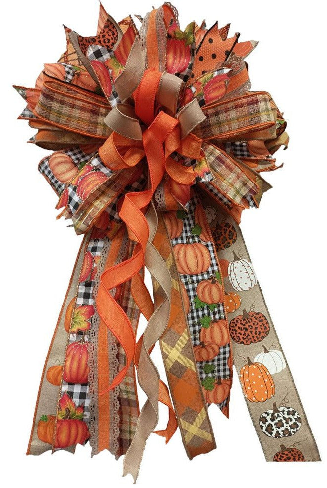 Shop For 7/8" Royal Burlap Ribbon: Orange (10 Yards) at Michelle's aDOORable Creations