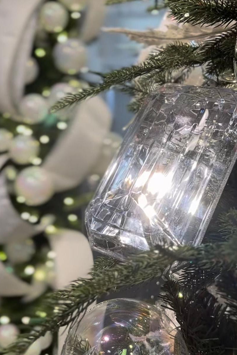 Shop For 8" Acrylic Rectangle Jewel Ornament: Clear at Michelle's aDOORable Creations