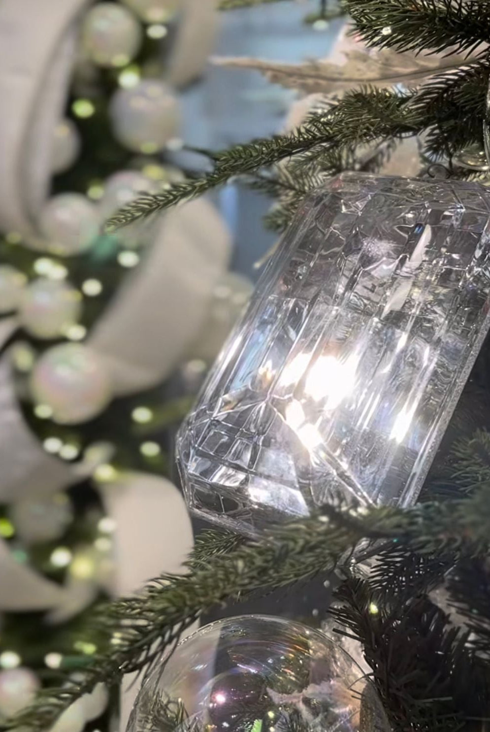 Shop For 8" Acrylic Rectangle Jewel Ornament: Clear at Michelle's aDOORable Creations