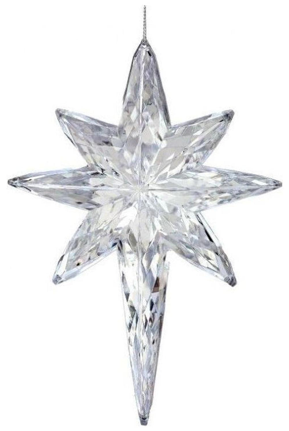Shop For 8" Acrylic Star Of Bethlehem Ornament at Michelle's aDOORable Creations