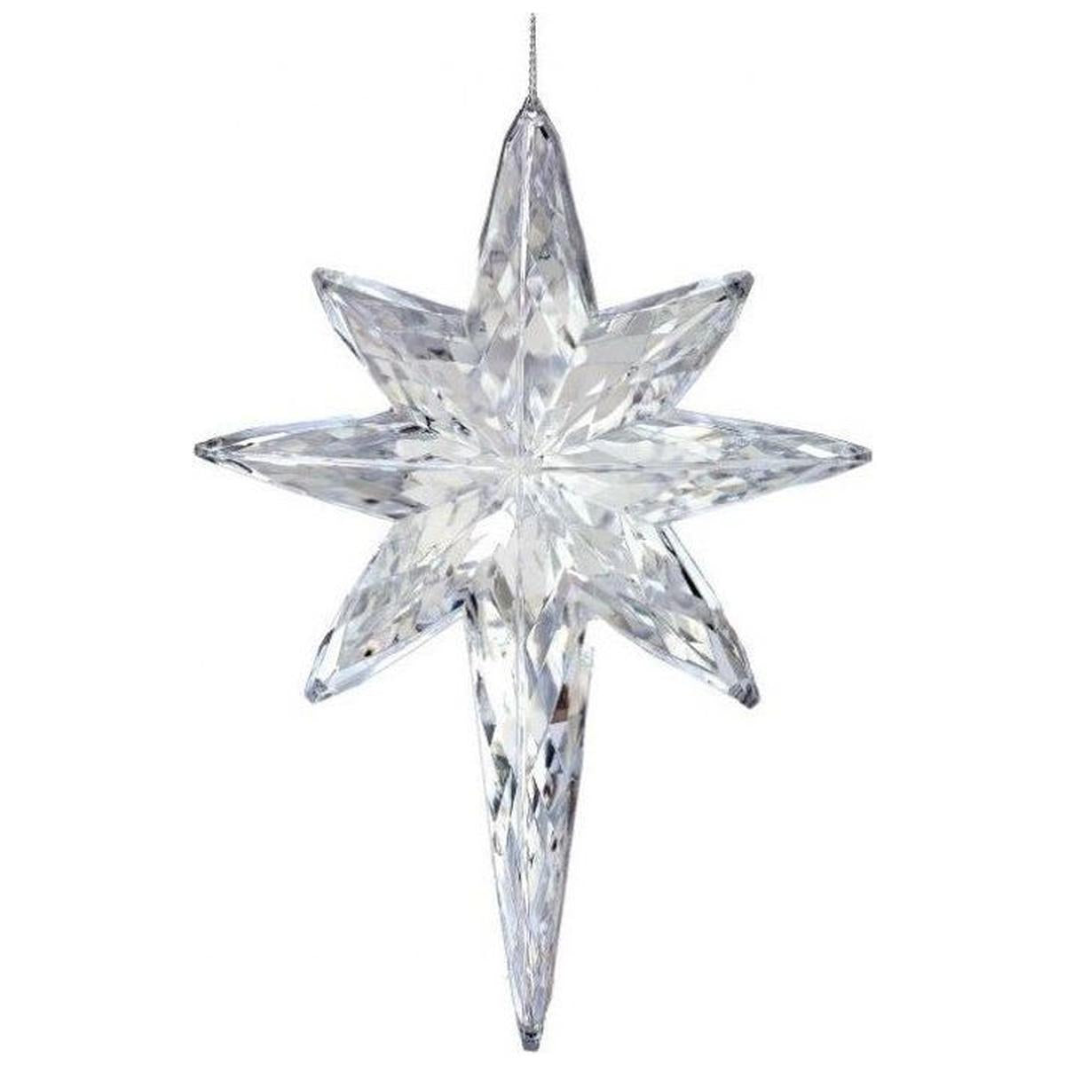 Shop For 8" Acrylic Star Of Bethlehem Ornament at Michelle's aDOORable Creations