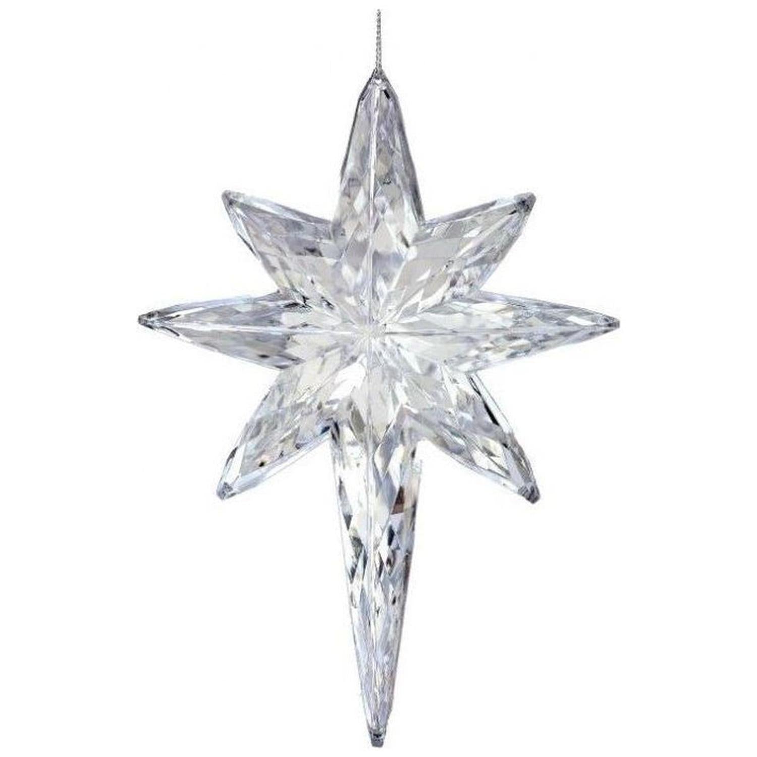 Shop For 8" Acrylic Star Of Bethlehem Ornament at Michelle's aDOORable Creations
