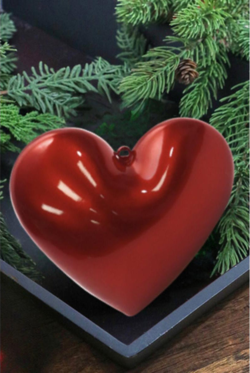 Shop For 8" Candy Apple Heart at Michelle's aDOORable Creations