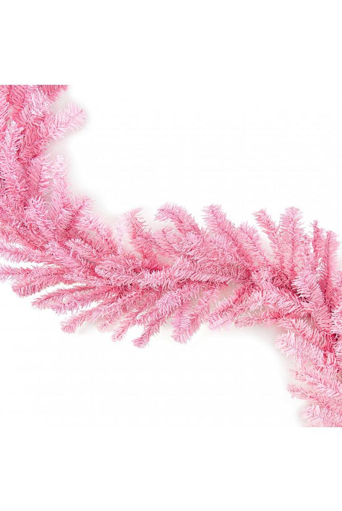 9' King's Pine Garland: Pink Unlit - Michelle's aDOORable Creations - Garland