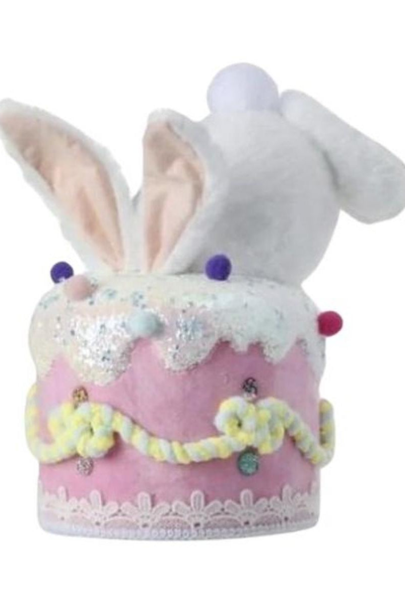 Shop For 9.5" Furry Bottom Cake Bunny at Michelle's aDOORable Creations