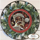 Shop For African American Santa Sign - Wreath Enhancement at Michelle's aDOORable Creations