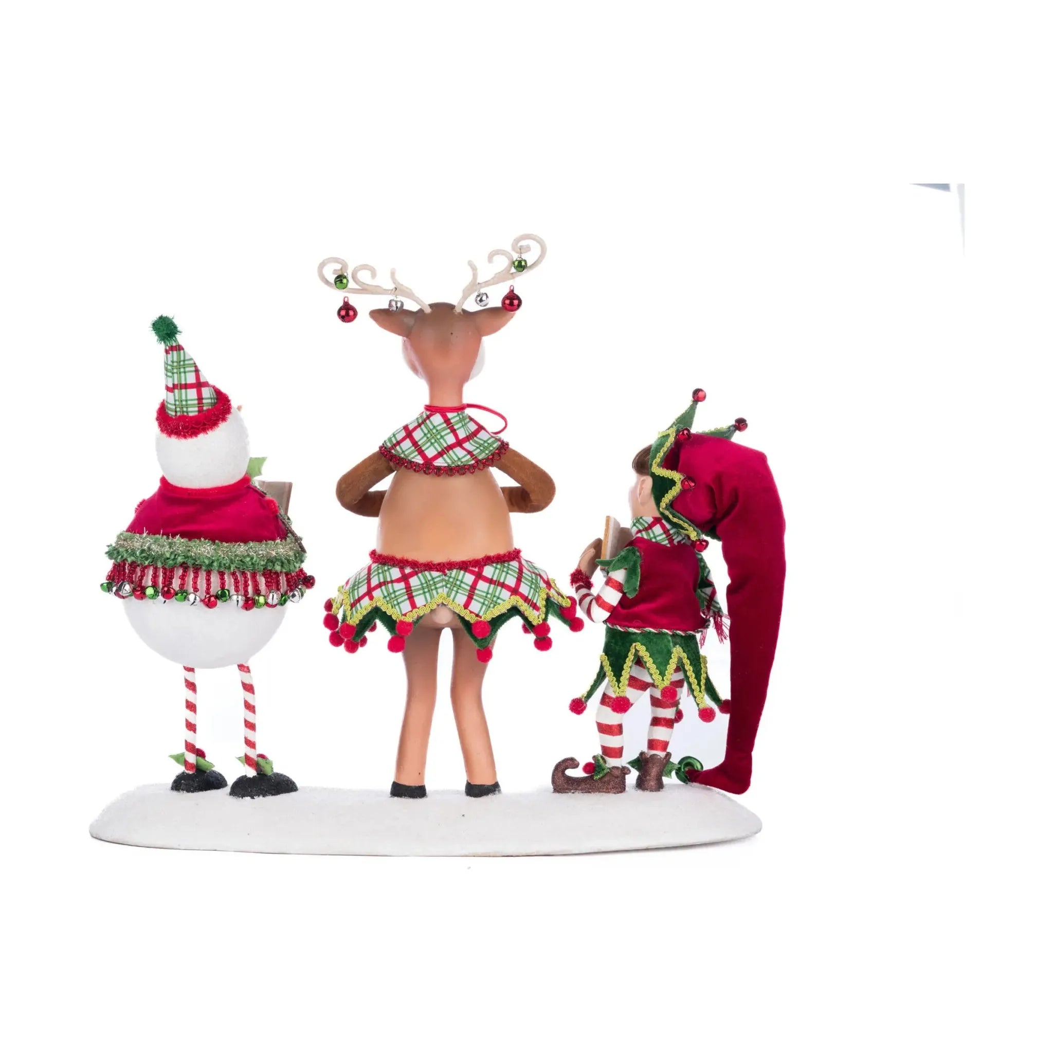 Shop For Alfie, Deerdra, And Snowy Christmas Carolers at Michelle's aDOORable Creations