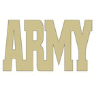 Shop For Army Wood Block Letters - Unfinished Wood at Michelle's aDOORable Creations