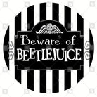 Shop For Beware of Beetle Juice Halloween Sign - Wreath Enhancement at Michelle's aDOORable Creations