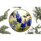 Shop For Bluebonnets Bumble Bee Round Sign - Wreath Enhancement at Michelle's aDOORable Creations