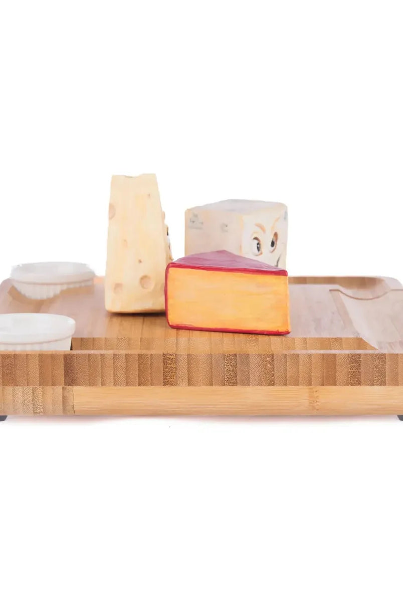 Shop For Creepy Cheeses On Charcutier Board With Knife Set at Michelle's aDOORable Creations