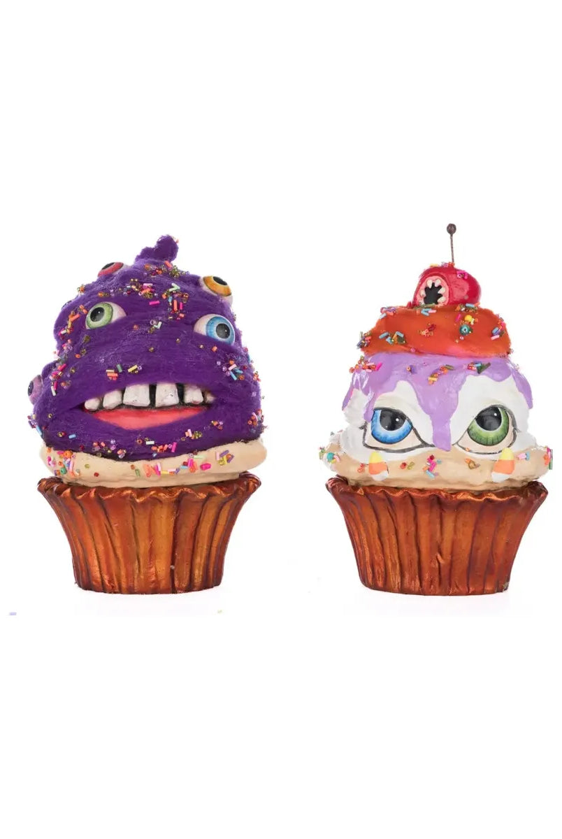 Shop For Creepy Cupcakes Crazy Eyes And Crabby Crumbs Assortment of 2 at Michelle's aDOORable Creations