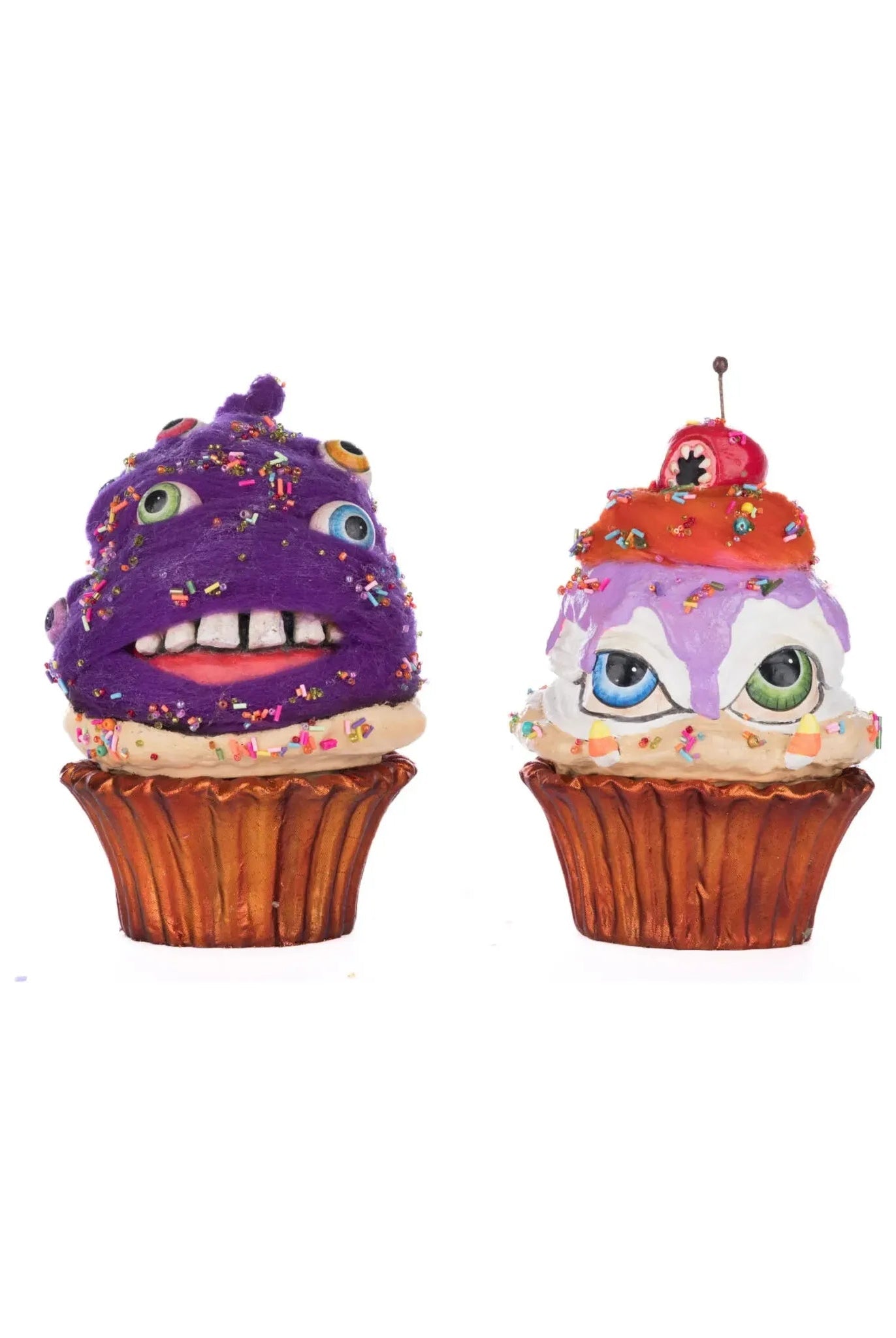 Shop For Creepy Cupcakes Crazy Eyes And Crabby Crumbs Assortment of 2 at Michelle's aDOORable Creations