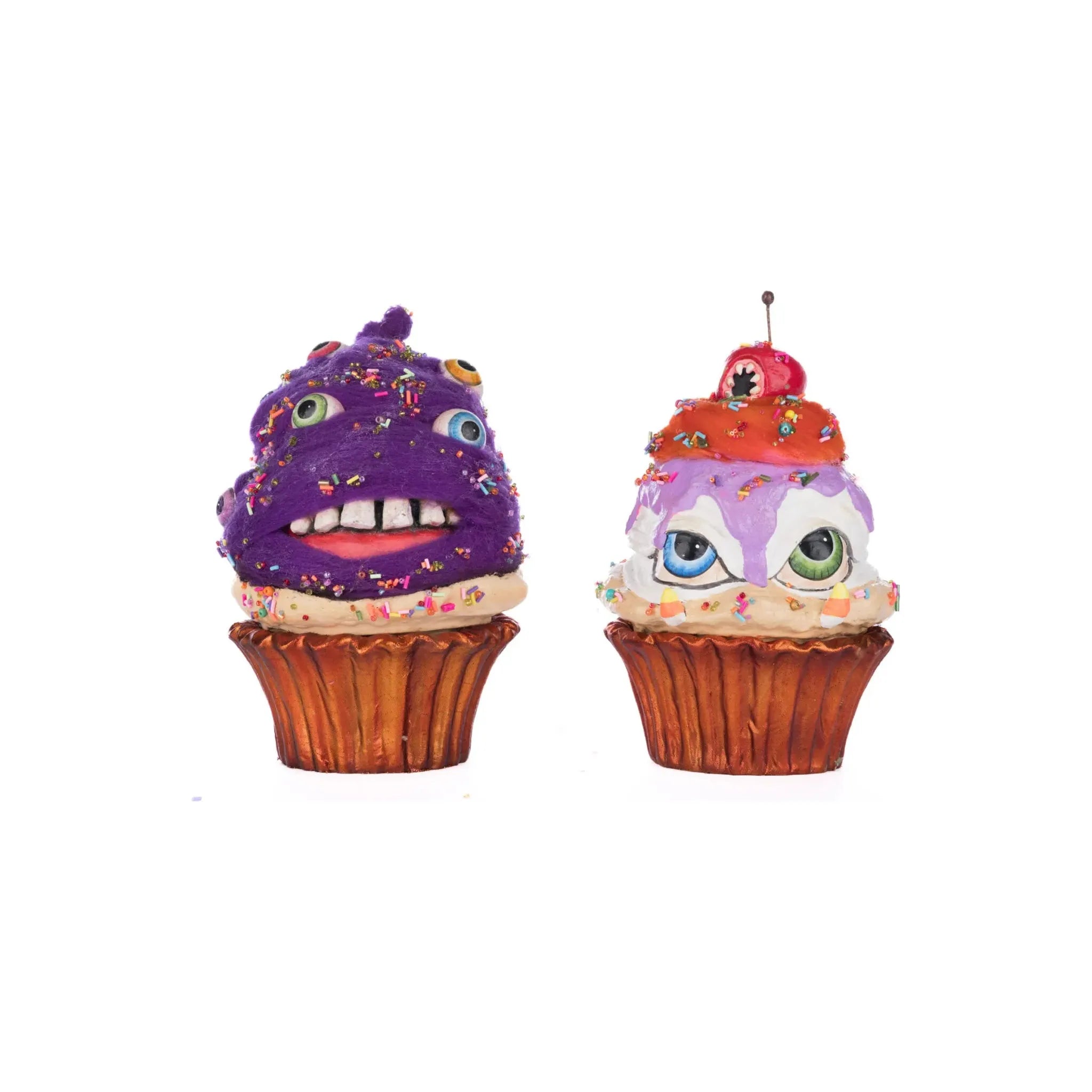 Shop For Creepy Cupcakes Crazy Eyes And Crabby Crumbs Assortment of 2 at Michelle's aDOORable Creations