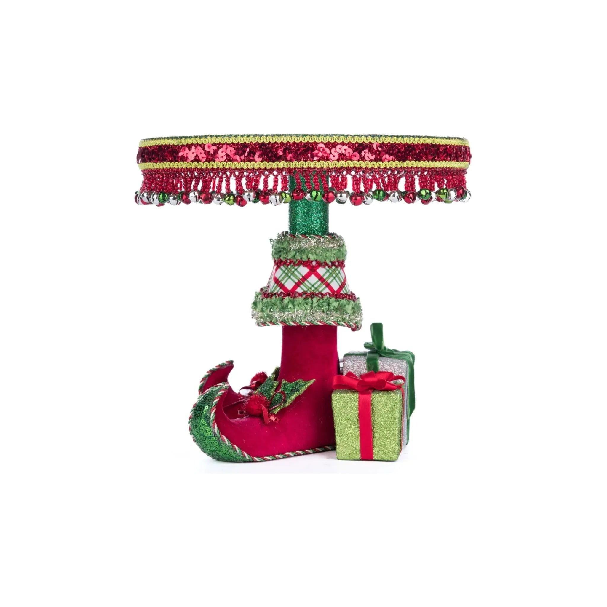 Shop For Elf Boots Cake Plate at Michelle's aDOORable Creations