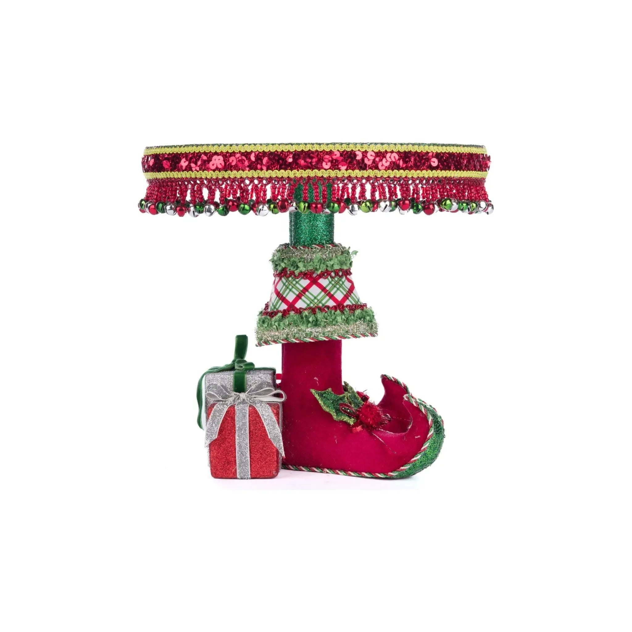 Shop For Elf Boots Cake Plate at Michelle's aDOORable Creations