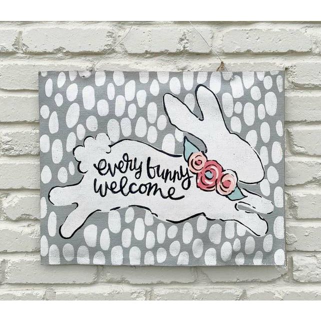 Shop For Everyone Bunny Welcome Burlee at Michelle's aDOORable Creations