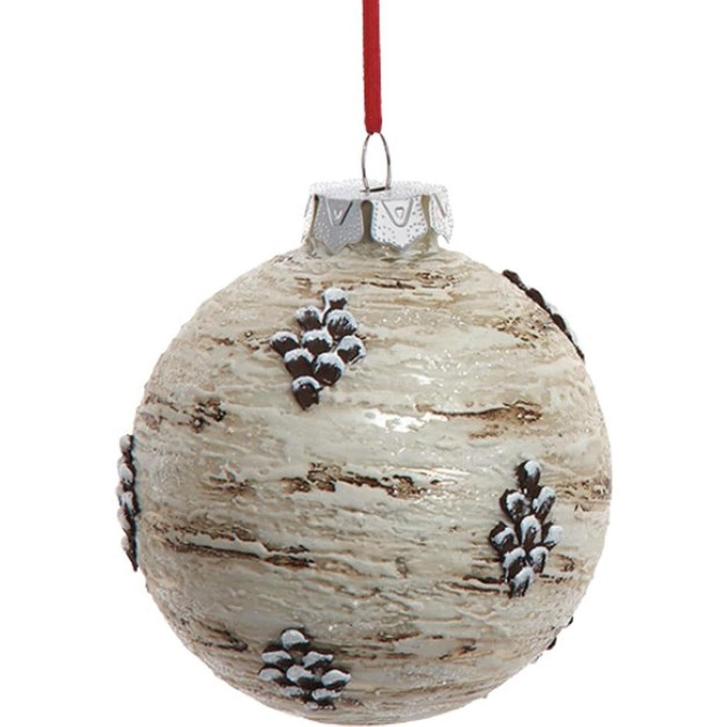 Shop For Glass Birch Berries Textured Ornament at Michelle's aDOORable Creations
