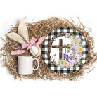 Shop For He Is Risen Crown of Thorns Sign - Wreath Enhancement at Michelle's aDOORable Creations