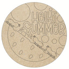 Shop For Hello Summer Watermelon Unfinished Wood Blank Door Hanger at Michelle's aDOORable Creations