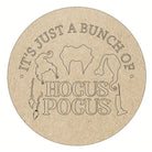Shop For Hocus Pocus Sisters Unfinished Wood Blank Door Hanger at Michelle's aDOORable Creations