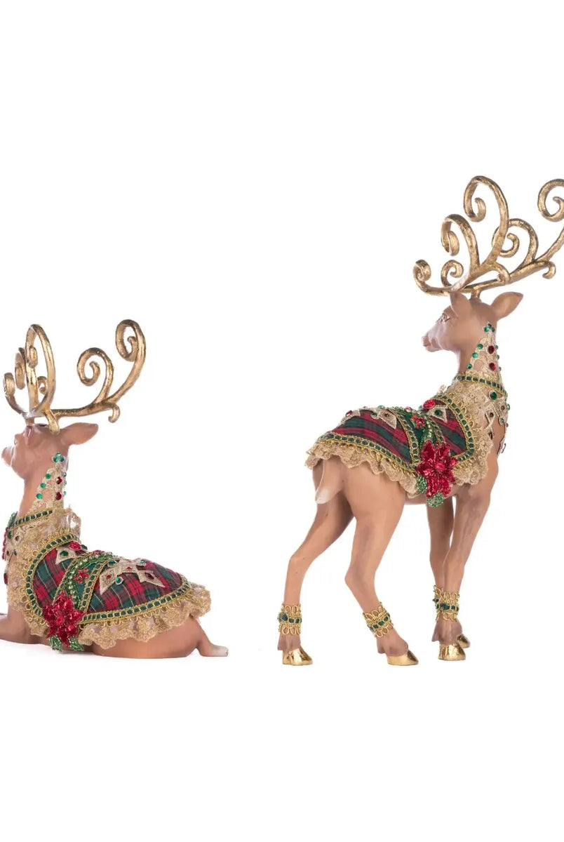 Shop For Holiday Magic Deer Assortment of 2 at Michelle's aDOORable Creations