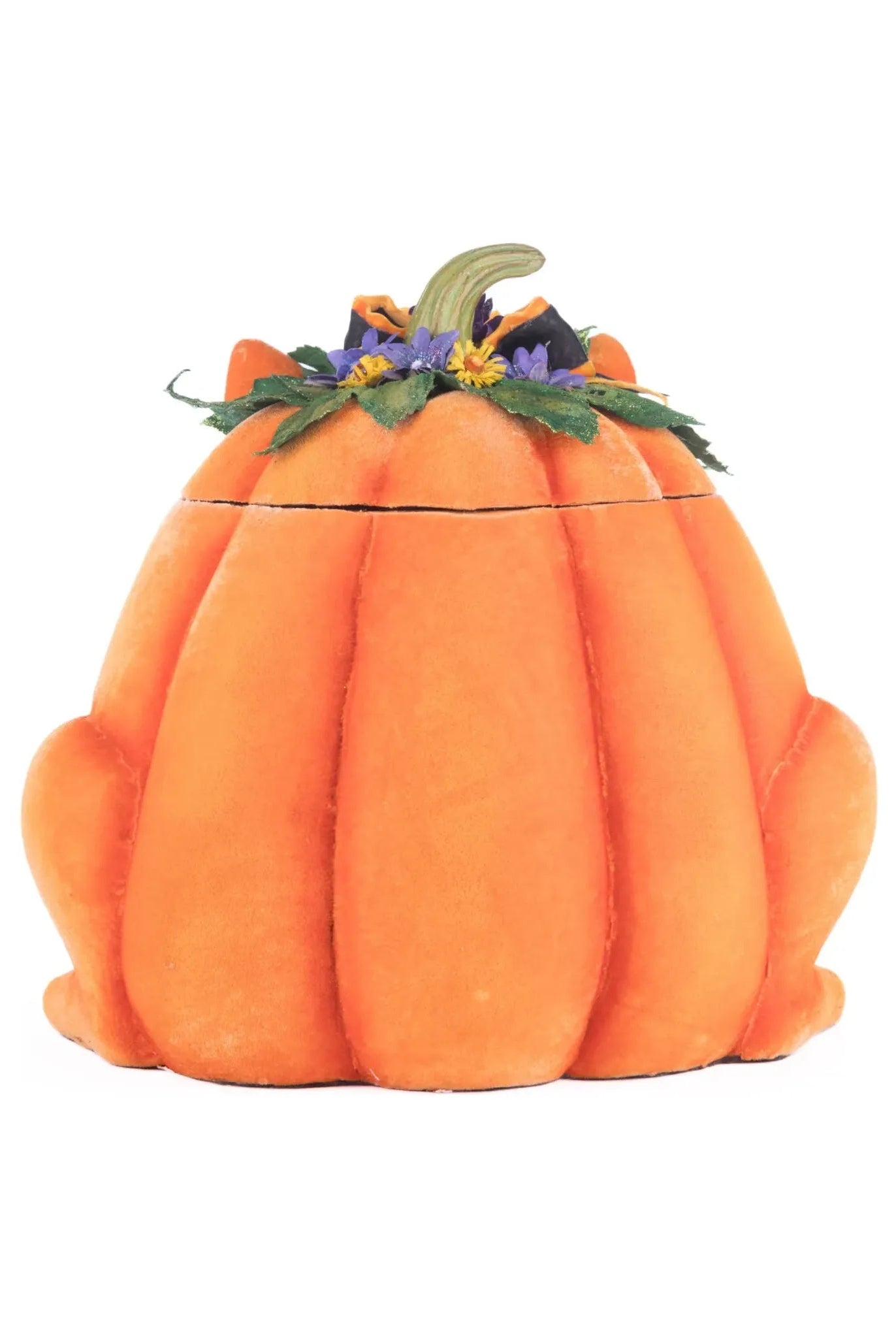 Shop For Jackie The Kitty Cat Pumpkin Candy Container at Michelle's aDOORable Creations