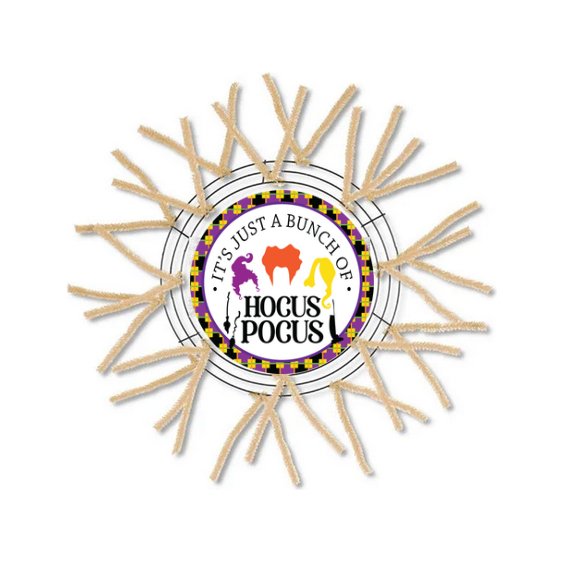 Shop For Just A Bunch Of Hocus Pocus Halloween Sign at Michelle's aDOORable Creations