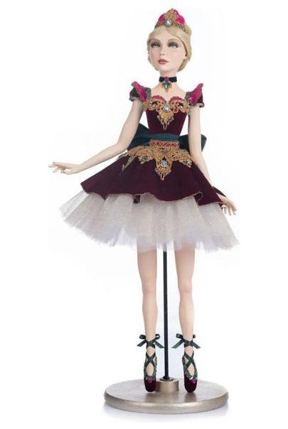 Katherine's Collection 29.25" Sugar Plum Ballerina Standing Nutcracker - Michelle's aDOORable Creations - Christmas Decor