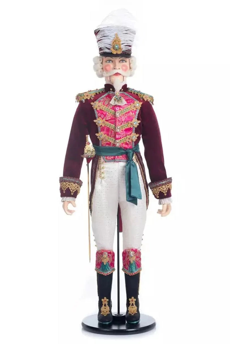 Shop For Katherine's Collection 32" Sugar Plum Prince Nutcracker Christmas Doll at Michelle's aDOORable Creations