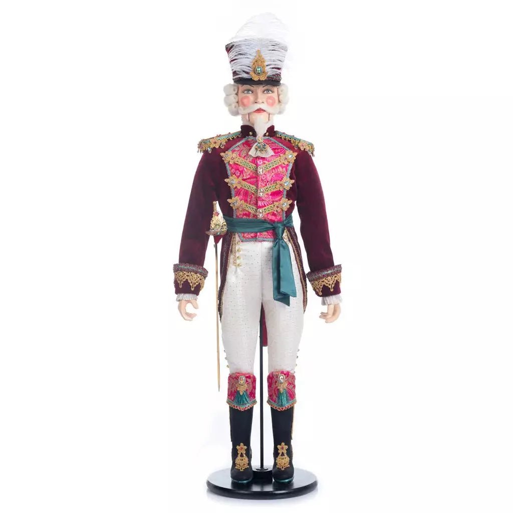 Shop For Katherine's Collection 32" Sugar Plum Prince Nutcracker Christmas Doll at Michelle's aDOORable Creations