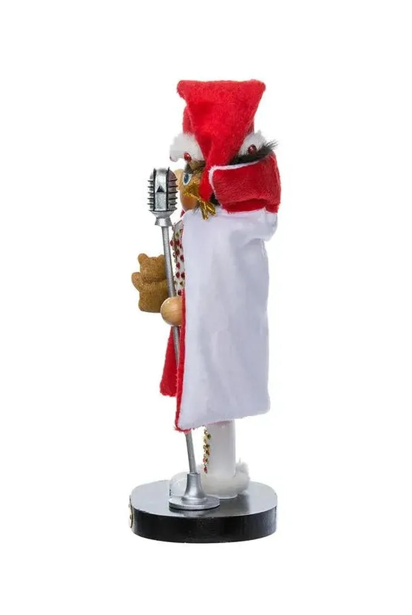 Shop For Kurt Adler 10" Elvis Presley® In White Suit Nutcracker at Michelle's aDOORable Creations