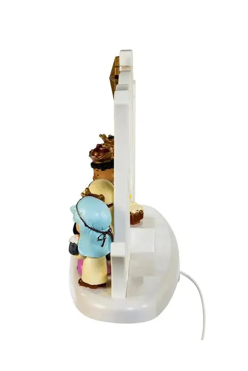 Shop For Kurt Adler Peanuts Lighted Nativity Scene at Michelle's aDOORable Creations